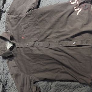 Volcom button up shirt men's medium